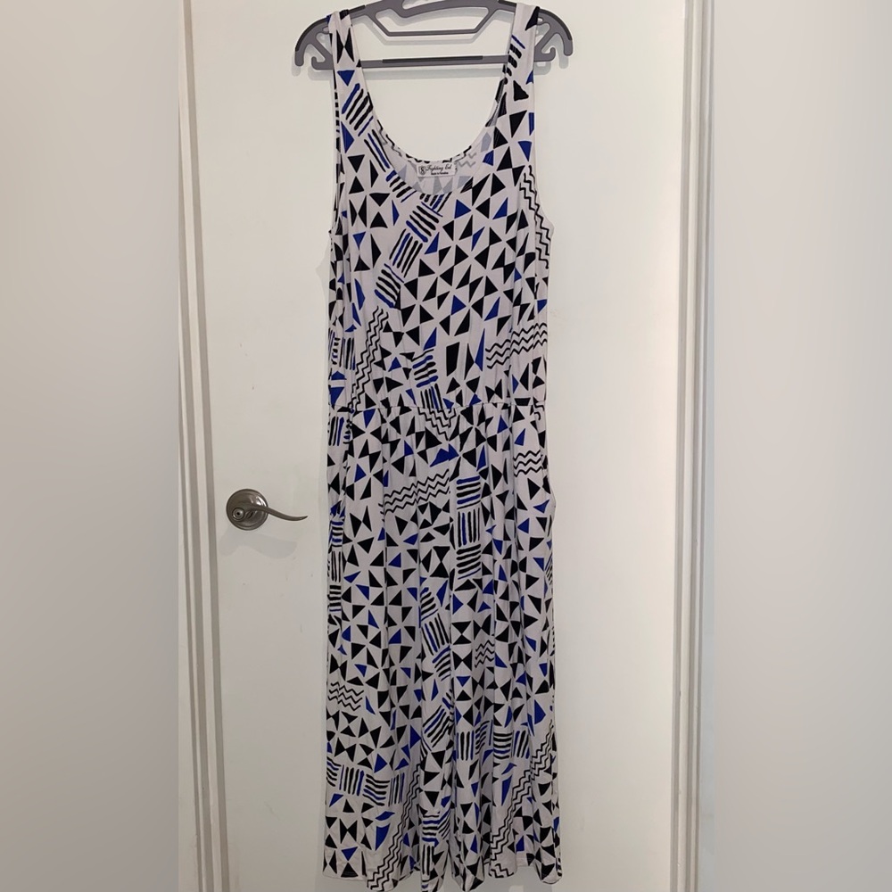 Fighting Eel Geometric Jumpsuit Size L